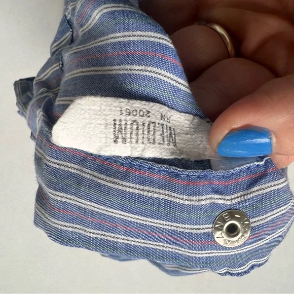 Christian Dior Vintage Like Pajama Pants Set Mens Womens 2pc sleepwear - Picture 6 of 8